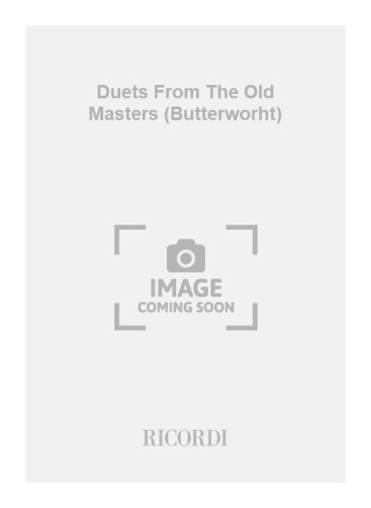 Duets From The Old Masters (Butterworht)